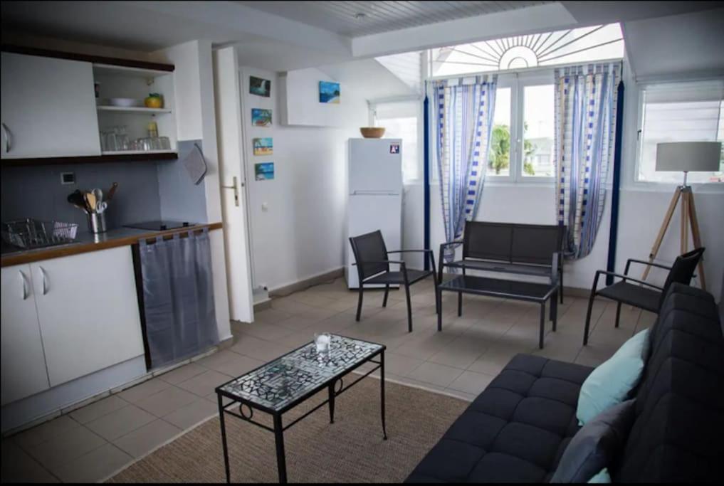 Grand Bleu-Superbe T2 Vue Mer & Acces Plage Le Gosier  Exterior foto